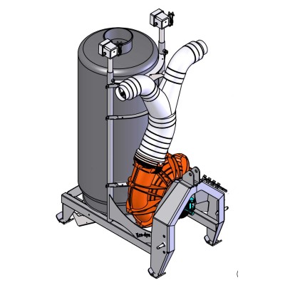 Pulvérisateur de 500L pour l'agriculture et la viticulture biodynamique