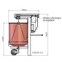 Dynamiseur D110 Ecodyn dimensions de côté