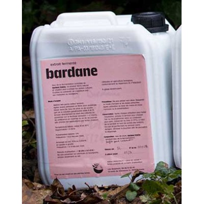 Burdock fermented extract in 10L container