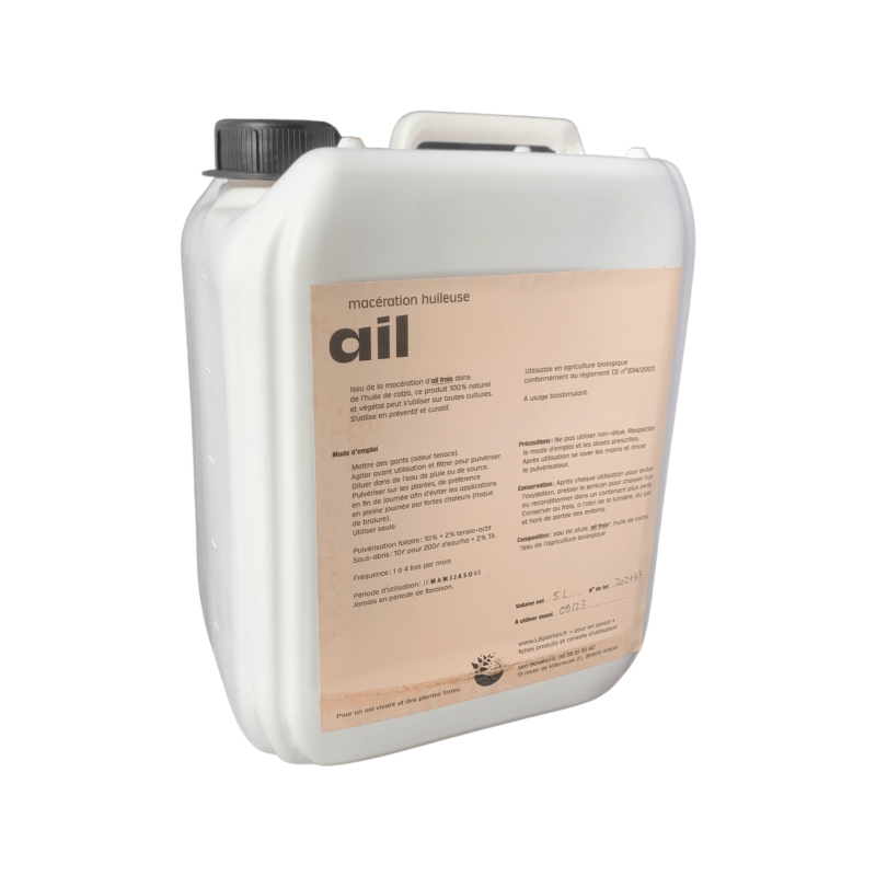 Oily garlic maceration 10,9L