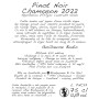 Pinot Noir Chamoson 2022 - Valais Wine