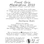 Pinot Gris Macération 2022 - Valais Wine