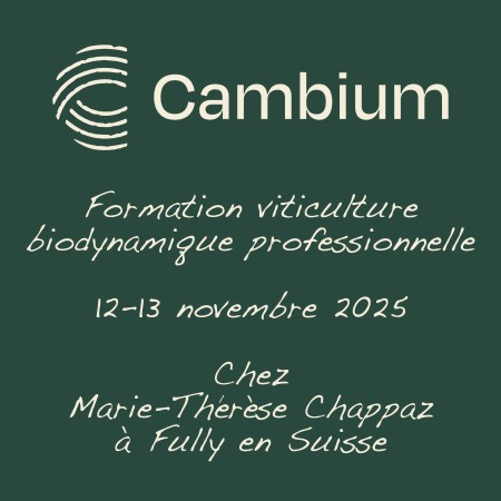 Professional biodynamic viticulture training
