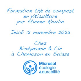 Formation thé de compost - Jeudi 12 novembre 2026