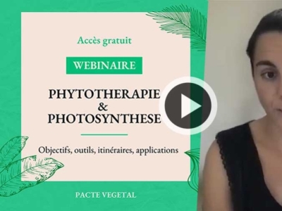 La photosynthèse vue par la phytothérapie - Webinaire